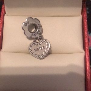 Pandora my special sister charm